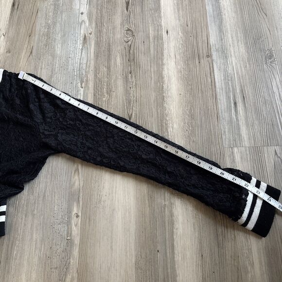 Piperlime Collection Baseball Lace  Bomber Jacket Size Small - Picture 7 of 9